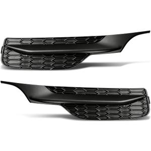 munirater 2-Pack Front Bumper Fog Light Cover Left and Right Side Replacement for Accord 2016-2017