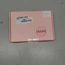 HOOJIH Real Human Hair Topper with Bangs for Women with Thinning Hair Large Base Handmade Invisiable Lace Topper Wig - Medium Brown