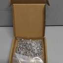 #10-24 x 1/4" Phillips Flat Head Machine Screws, 304 Stainless Steel (18-8), Coarse Thread UNC Fully Threaded, 100-pack