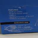 Energetic PAR38 LED Flood Outdoor Light Bulb, 3000K Warm White, 90W Equivalent (11 Watt), 900 Lumens, E26 Base, Non-Dimmable, Wet Rated, 6 Pack