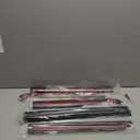 Window Visor Rain Guard Compatible with 2021 2022 2023 2024 2025 New Ford Bronco 4 Door Exterior Accessories Protect from Raindrops Sound Noise Sun Rays, Black for 2 Sides Window