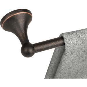 Ntipox Antique Bathroom Towel Bar Oil Rubbed Bronze, 24 Inch Towel Racks for Bathroom Wall Mounted,Bathroom Towel Holder Bronze,Home Decor Towel Rod