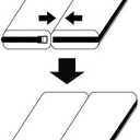 2 x White Strap for Twin Beds/Twin to King Bed Strap/Twin Bed Connector/Twin Bed Joiner for Converting Twin to King or Twin XL to King 33ft Long Bed Connector Strap with Adjustable Buckle