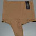 Werena Tummy Control Thong Shapewear for Women Seamless Shaping Thong Panties Body Shaper Size L