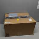 Depuley Modern Ceiling Fan with Light: 42-Inch Black Small Fans for Bedroom Indoor Outdoor - Dimmable Low Profile Ceiling Fans with Remote Control Flush Mount 5 Reversible Black Blades 6 Speeds Timer