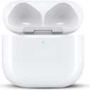 Compatible for AirPods 4 Charging Case Replacement AirPod 4th Generation with Wireless Charging Bluetooth Pairing Sync Button (No Earbuds) (Compatible for AirPods 4th)