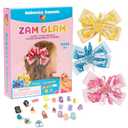 Rebecca Zamolo Zam Glam Hair Bow Set- Combine Unique Charms, Custom DIY Fashion, Personalize Accessory, School Sport Everyday Wear