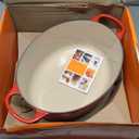 Le Creuset Enameled Cast Iron Signature Oval Dutch Oven, 8 qt., Cerise