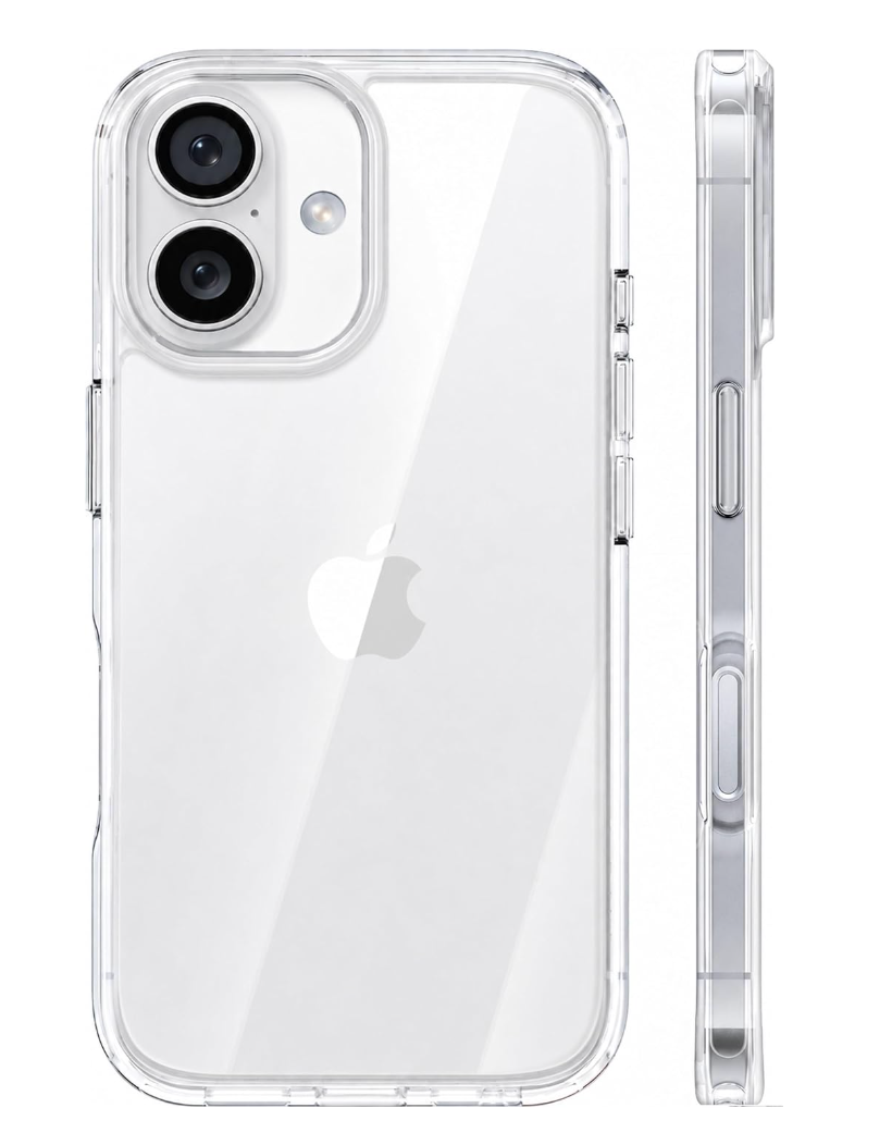 TORRAS for iPhone 17 Case Crystal Clear, [AntiYellowing][MilitaryGrade Protection], Ultra Slim Transparent AntiScratch Back, Soft Bumper, NonSlip Protective Phone Cover, Clear 6.3"