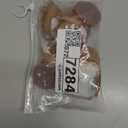 Dog Boots, HiBallBall 4 PCS Dog Shoes for Small Pets Dogs, Anti-Slip Snow Boots, Paw Protectors (Brown, Size3) (XS)