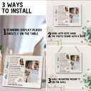 Wedding Gifts for Couples 2025, Bridal Shower Gifts for Bride to Be, Marriage Prayer Plaque, Married Couples Anniversary, Wedding Picture Frame, Marriage Blessing Gift, Bride, Groom