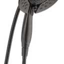Delta Faucet 5-Spray In2ition 2-in-1 Dual Shower Head with HandHeld Spray, Oil Rubbed Bronze Hand Held Shower Head with Hose, Handheld Shower Heads, 2.5 GPM Shower Head, Venetian Bronze 58569-RB25-PK