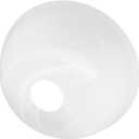 Frosted Glass Lamp Shade Small Ceiling Fan Globe Replacement Fixture Globe for Wall Floor Table Lamps Easy Installation Gentle Light Diffusion Protective Cover