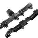 X AUTOHAUX 1 Pair Left and Right Side Front Bumper Mounting Support Bracket No.62222DF30A/62223DF30A for Nissan Rogue Sport 2017-2022