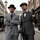 Gevidoxl 1920s Mens Costume Roaring 20s Outfits for Men Harlem Nights Gangster Great Gatsby Accessories for Men