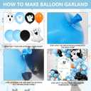 Halloween Little Boo Baby Shower Decorations for Boy A Little Boo is Almost Due Banner Blue and Black Balloons Set Blue Spider Web Party Decor Ghost Halloween Party Decorations