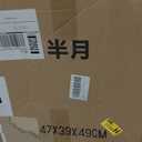 CHSSIH Vanity Stool Chair for Makeup - Small Backless Leather Stool for Vanity - Modern Ottoman Bench Seat with Metal X Legs, Footstool for Bathroom & Living Room - Gold