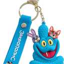 Cute Keychains for Boys, Cartoon Movie Theme Keychain, Backpack Key Key Chain Accessories Wristlet chain Car Charms