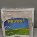 Filtrete 18x20x1 AC Furnace Air Filter, MPR 700, MERV 8, Tough on Pollen, Easy on Airflow, 3-Month Pleated 1-Inch Electrostatic Air Cleaning Filter, 2-Pack (Actual Size 17.81 x 19.81 x 0.81 in)