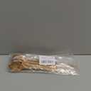 WONDERFUL 100% Natural Olive Wood Long Handle Spoons for Coffee, Tea, Milkshake Kitchen Stirring, Cocktail Stirrer; Mixing Honey Spoon, Chef Tasting Spoons(4 pcs)