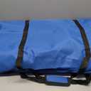 Wenqik Foldable Bench 6 Seat with Back No Assembly, Pocket