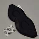 MABAO Sleep Mask for Side Sleeper, Eye Mask for Sleeping Women Men, 3D Contoured Cup No Eye Pressure 100% Light Blocking Sleeping Mask with Adjustable Strap Night Blindfold Flight, Travel, Nap, Black