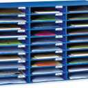 Pacon Classroom Keepers 30-Slot Mailbox, Blue (001318)
