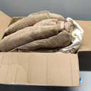 Luxury Oversized Bath Towels | 650 GSM, 34" x 56" | Hotel Quality, Soft & Highly Absorbent | Quick Dry, Thick, Combed Cotton Bathroom Towels | Mocha - 4 Pack