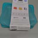 Stasher Premium Silicone Reusable Food Storage Stand-Up Mini Bag, Aqua, Microwave, Sous Vide, Dishwasher, Oven and Freezer Safe, BPA Free, Leak-free, Eco-friendly, 28 Oz