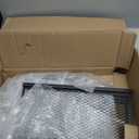 YINMIT Vinyl Record Storage Holder - 80-100 LP Vinyl Organizer, Metal Record Display Rack, Quick Assembly Album Storage for Books, Black