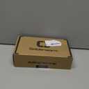 goldenwarm 10 Pack 5 Inch Black and Gold Cabinet Pulls Square Drawer Handles Hardware for Kitchen Dresser Bathroom (5in hole center)