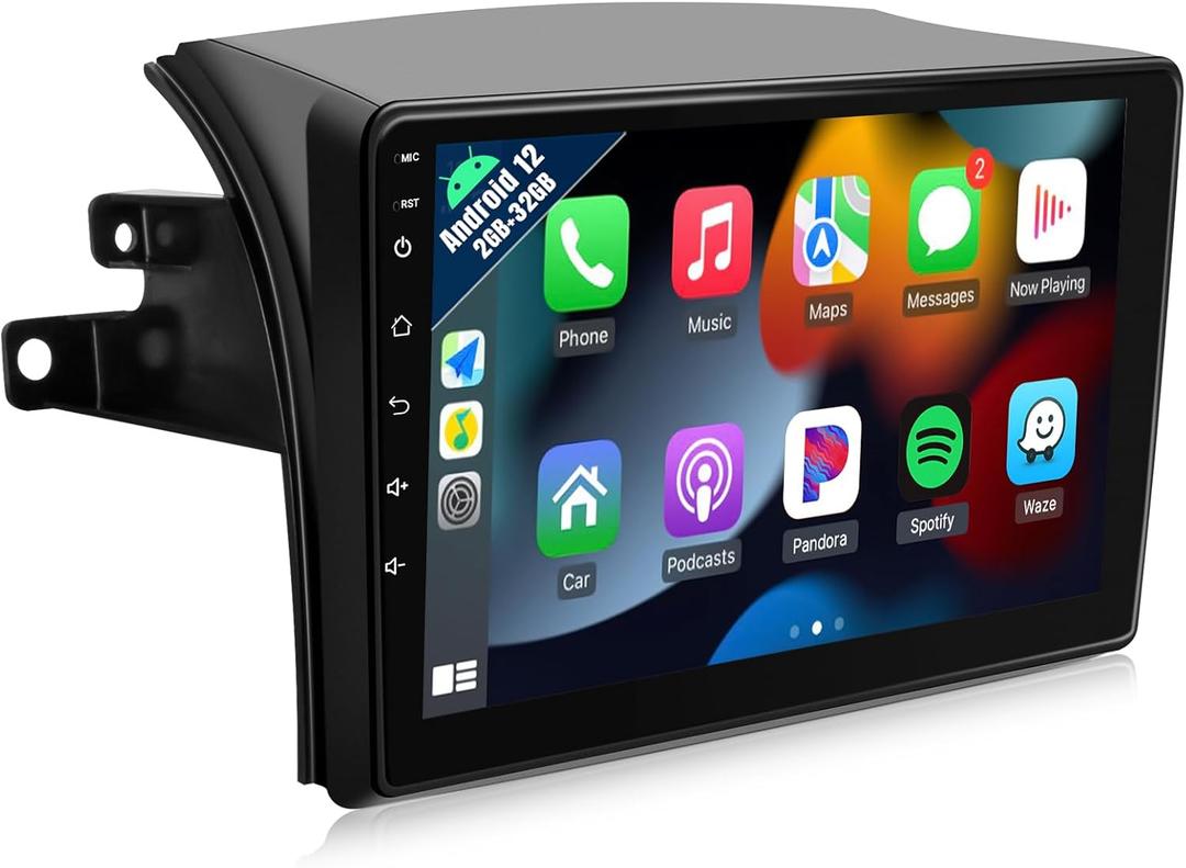 Leadfan Car Radio for Toyota Sienna 2004 2005 2006 2007 2008 2009 2010 Stereo Compatible with Wireless Apple CarPlay Android Auto, for J.B.L Audio 9'' TouchScreen Bluetooth WIFI GPS Navi Backup Camera