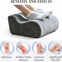 Foot Rest for Under Desk at Work,Used to Support The Feet (Black, 001)