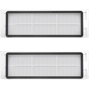 roborock 2 Pack Washable Filter for C1, E2, E3, E4, E5, S4, S5, S5 Max, S6, S6 Pure, S6 MaxV and Q5 Robot Vacuum Cleaners, High Efficiency Filters Replacement Parts