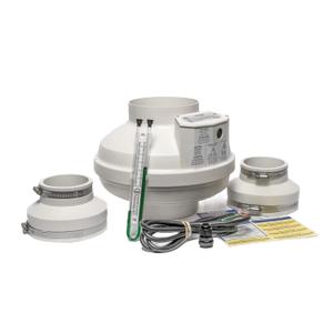 Festa AMG Hawk Radon Fan – 3“ Installation Kit - Quiet and Energy Efficient Radon Mitigation Inline Fans – High Performance 6” Duct Fan, Amg Hawk 6x3