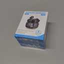 2 x Studio-Quality Wireless Ear Buds with Deep Bass & Enhanced Audio Clarity, Bluetooth 5.4, 10-Year Lifespan Earbuds, ENC Noise Cancelling Calls, Secure Fit Memory Foam Tips, IPX6 Waterproof (Black)