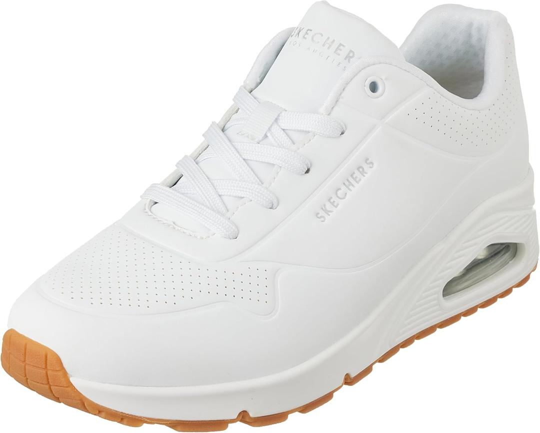 Skechers Women's Uno - Stand on Air Sneakers (8, White)