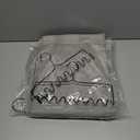 Whitmor Hanging Shoe & Sweater Organizer with Accessory Hooks - Space-Dyed Grey (12"D x 16.86"W x 56"H)