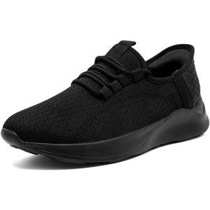 Womens Walking Tennis Shoes Slip On Running Casual Athletic Workout Gym Non Slip Sneakers Comfortable Sports Shoes for Women (9, Black_cs)