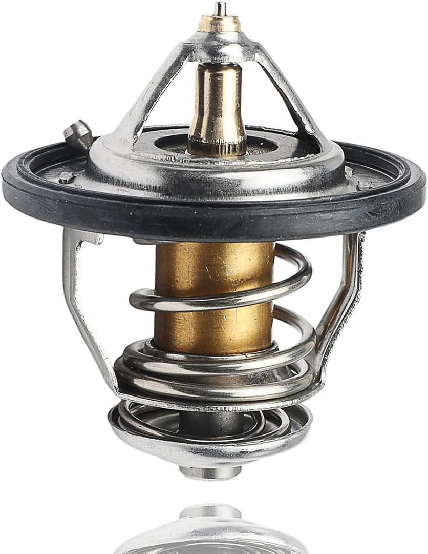 25500-23010 2550023001 Engine Thermostat with Gasket Compatible for Hyundai Accent Elantra Santa Fe Sonata Tiburon Tucson,Kia Forte Optima Rio Rondo Soul Spectra Spectra5