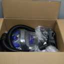 Canister Vacuum Cleaner, 32Kpa 1600W Cyclon Power Bagless Canister Vacuum Cleaners for Home, 3.7QT Large Dust Cup, Lightweight Vac for Hard Floors, Carpets, Pet Hair, Blue