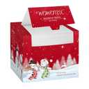 Christmas Style WOWOTEX Disposable Face Towel Biodegradable Large Dry Face Wipes 60 Count/1 Box Extra Thick Soft Clean Facial Towels for Sensitive Skin, Facial Cleansing, Nursing, 10"12"