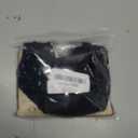 DEANGELMON Strapless Bras for Women Wireless Push Up Non-Slip Bandeau Bra Seamless Clear Straps TubeTop Padded Bralette (Medium, Black)