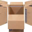 Bankers Box Tall Wardrobe Box 3 Pack, 24-in x 24-in x 40-in (8811001)