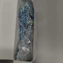 WILLBOND 52 Pieces Self Adhesive Pearl Rhinestone Letter Patches A-Z Glitter Letter Stickers Pearl Alphabet Appliques for Clothes Hat Backpack, Wedding Graduation Mother's Day DIY Crafts(Blue)