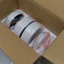 Ceiling Fan 36'' for Small Room: Matte White Modern Fans with Light Remote Control - Reversible Quiet DC Motor Dimmable with 6 Speeds for Dorm Room Bedroom Indoor Outdoor Use