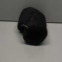 Smiry Memory Foam U-Shaped Toilet Mat 24"x20", Ultra Soft Non-Slip Bathroom Floor Mat, Water Absorbent & Machine Washable Commode Contour Rug for Toilet Home Decor, Black