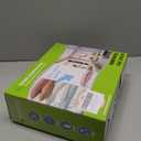 12 Pack Vacuum Bags for Travel with Rechargeable USB Pump,Space Saver Vacuum Storage Bags for Luggage and Suitcase,Portable Seal Bags for Clothes and Clothing Travel