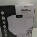 Cooluli 20 Liter Mini Fridge with Temperature Control - White Thermoelectric Cooler and Warmer for Bedroom, Office, Car, Dorm