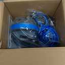 Sump Pump 1HP Submersible Clean Dirty Water Pump 3700GPH Portable Draining Pumps for Pool Hot Tubs Basement Water Transfer, Light Blue